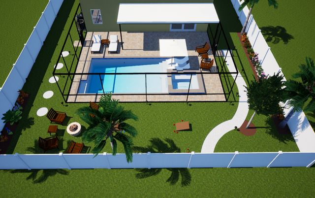 Project 12, pool design by day